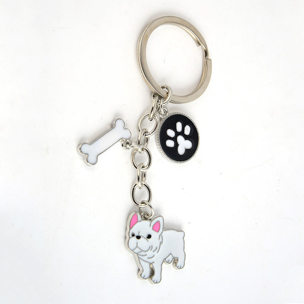 Key Ring French Bulldog