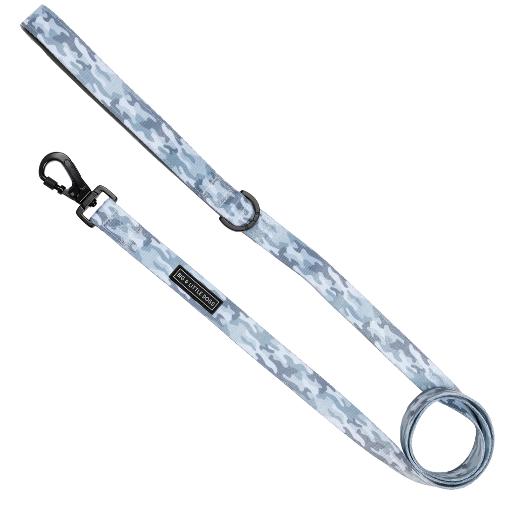 Big & Little Dogs Grey Camo Dog Leash