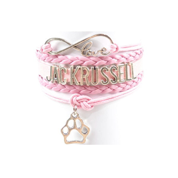 Infinity Love Jack Russell Jewellery BraceletDoggyTopia