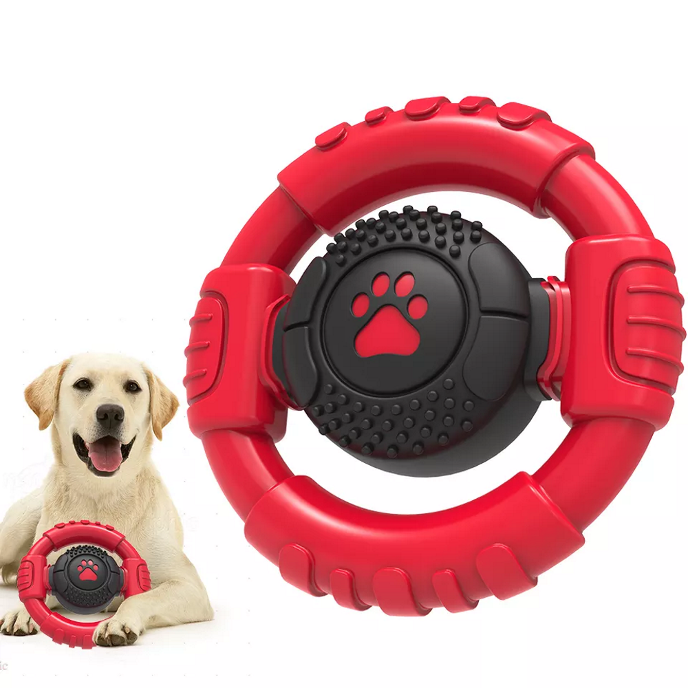 Steering Wheel Dog Tough Toy