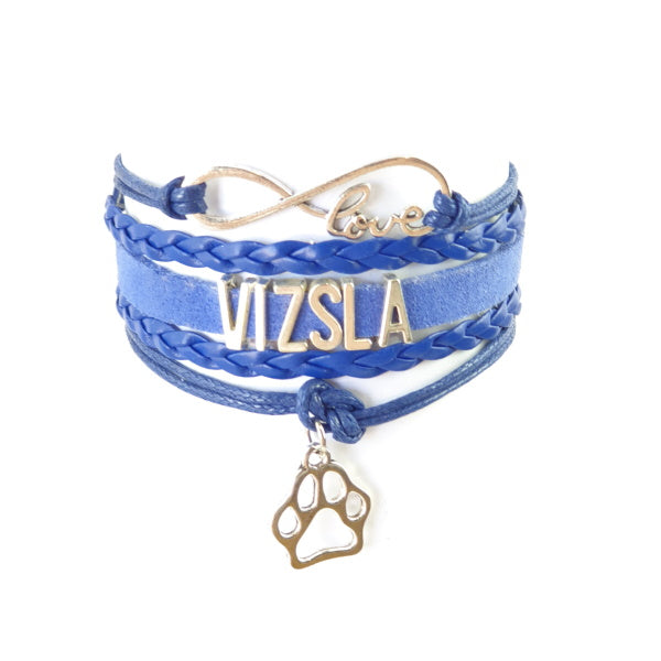 Infinity Love Vizsla Jewellery BraceletDoggyTopia