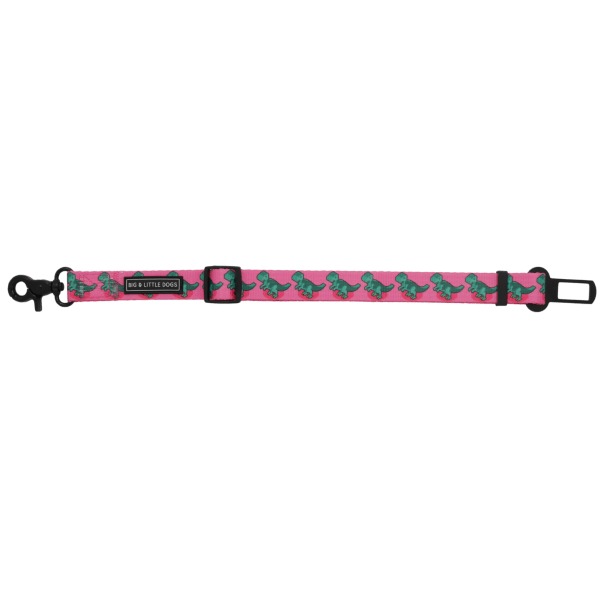 Big & Little Dog Car Seat Restraint: Princess - asaurus - Car Seat Belts from Big & Little Dogs at DoggyTopia