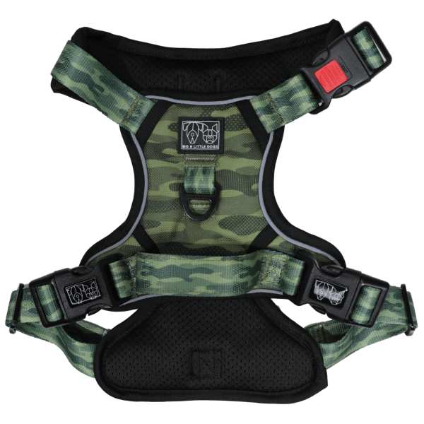 Big & Little Dogs Camouflaged All Rounder Harness - All Rounder Harnesses from Big & Little Dogs at DoggyTopia