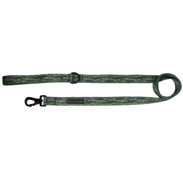 Big & Little Dogs Camouflaged Dog Leash - Leashes & Leads from Big & Little Dogs at DoggyTopia