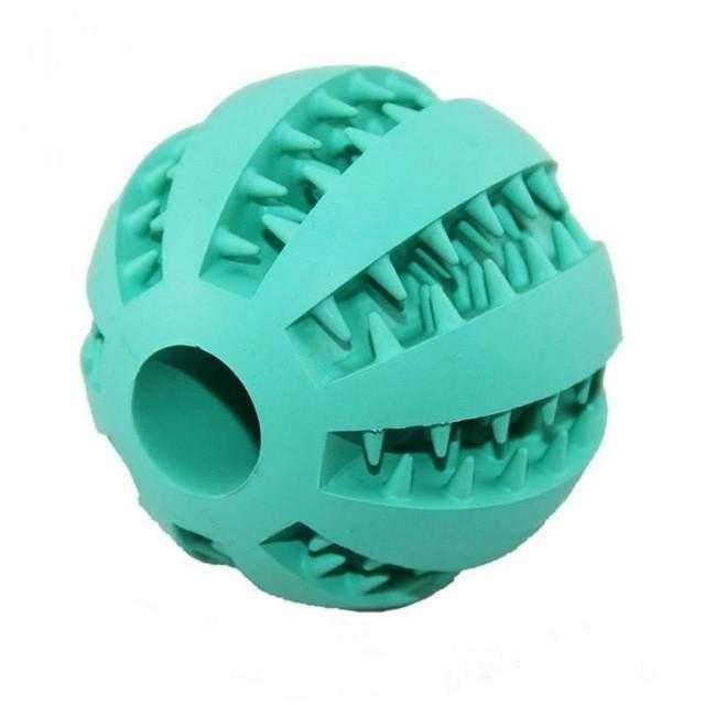 Dog Rubber Ball with Dental Treat made from Non Toxic MaterialDoggyTopia