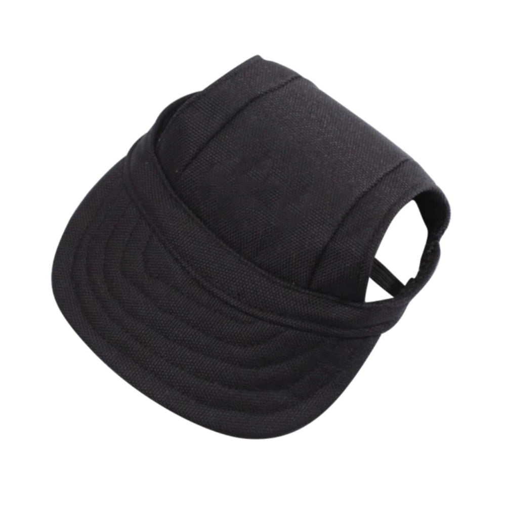 Dog Cap - Black - Dog Hats from . at DoggyTopia