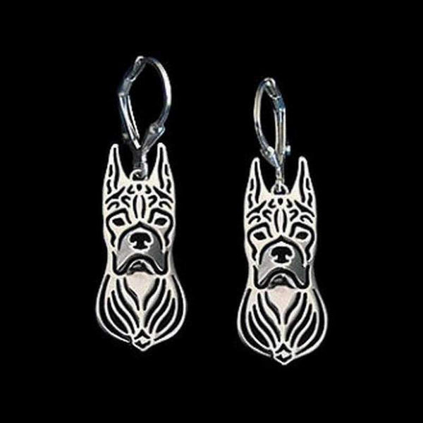 Boxer Earrings with Ears UpDoggyTopia