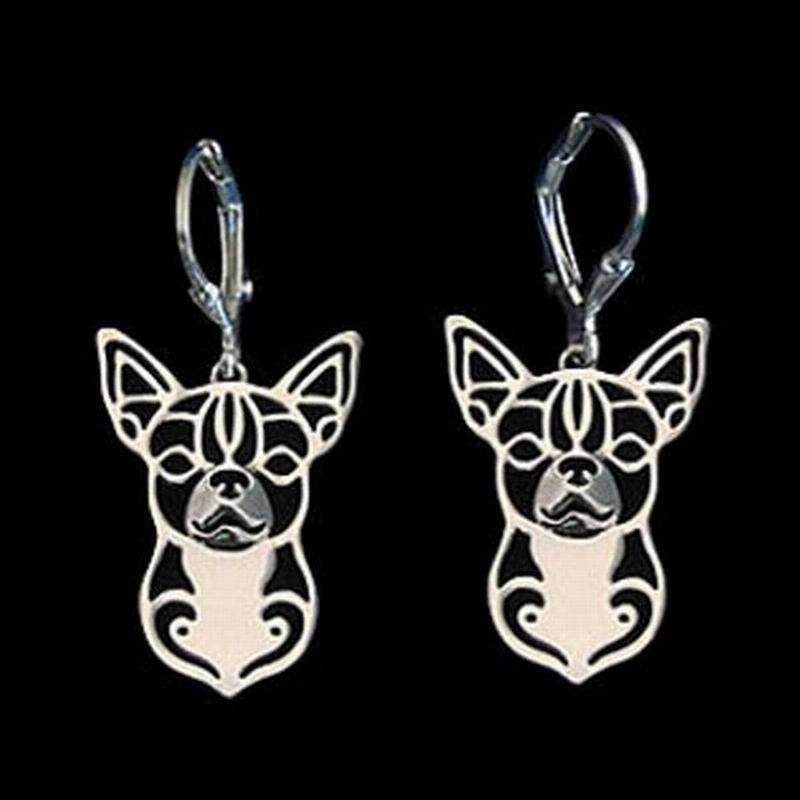 Dog Earrings - Chihuahua - Earrings from . at DoggyTopia