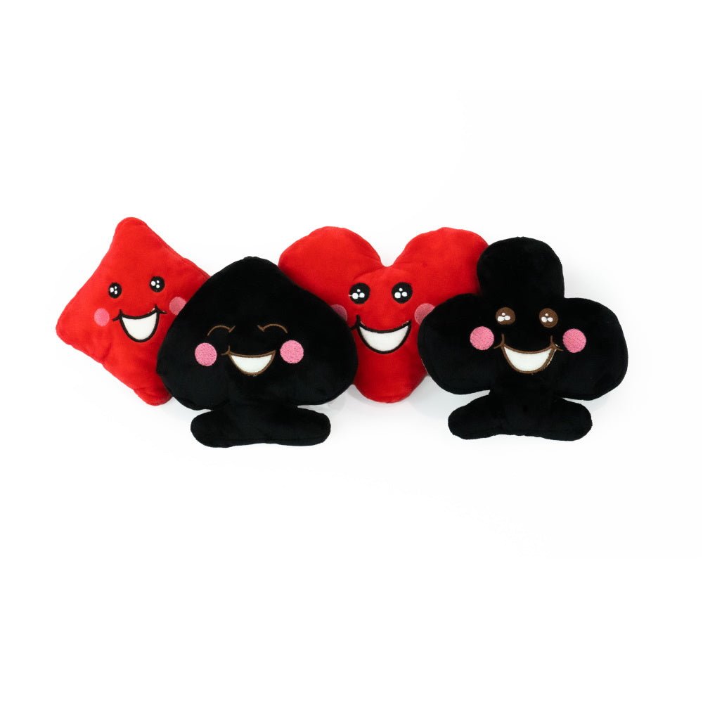 DoggyTopia Poker Club Spades Poker Dog Toy - Plush Toys from Sale at DoggyTopia