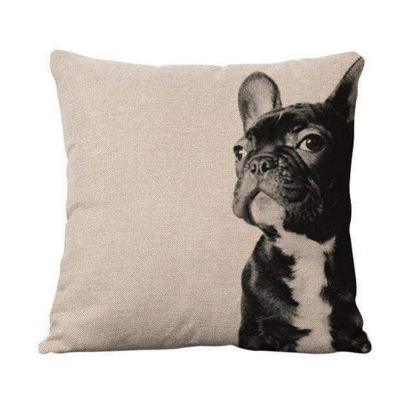 Frenchie Cushion Cotton/LinenDoggyTopia