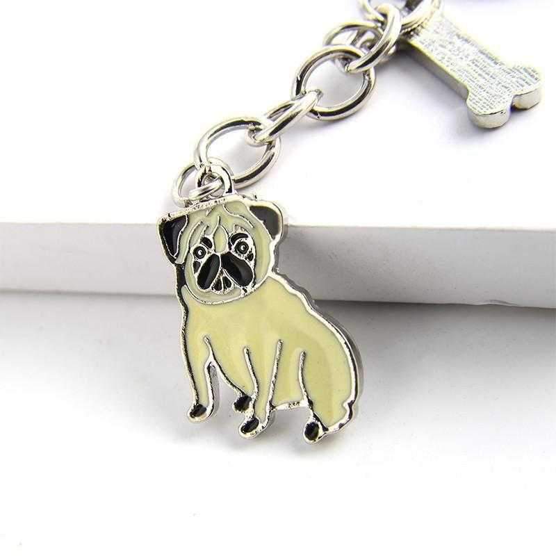 Pug Key RingDoggyTopia