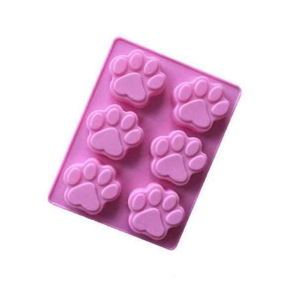 Large Paws Silicone Mould - Moulds from . at DoggyTopia