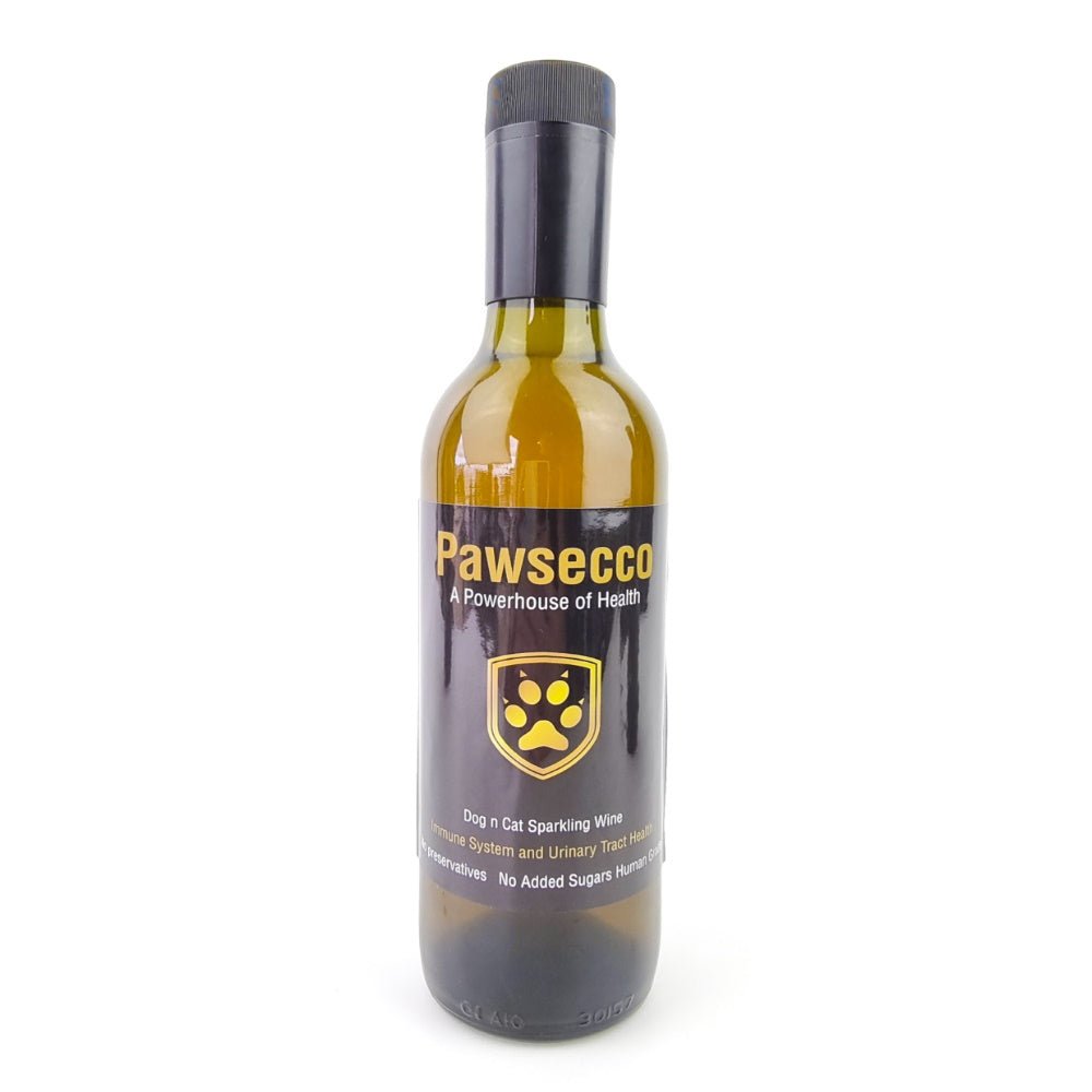 L'Barkery Pawsecco Sparkling Wine Bottle - Beverages from L'Barkery at DoggyTopia