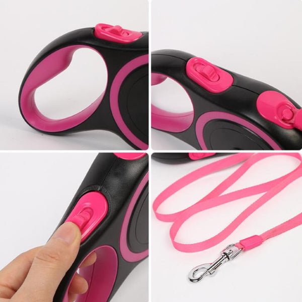 Neon Retractable Dog Lead 3 & 5 meter - Retractable Leads from . at DoggyTopia