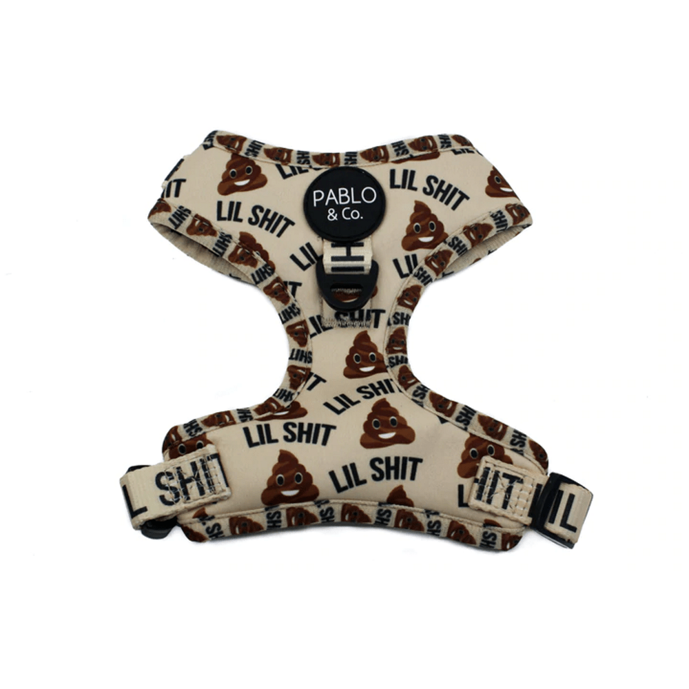 Pablo & Co Lil Shit 2.0: Adjustable Harness - Adjustable Harnesses from Sale at DoggyTopia