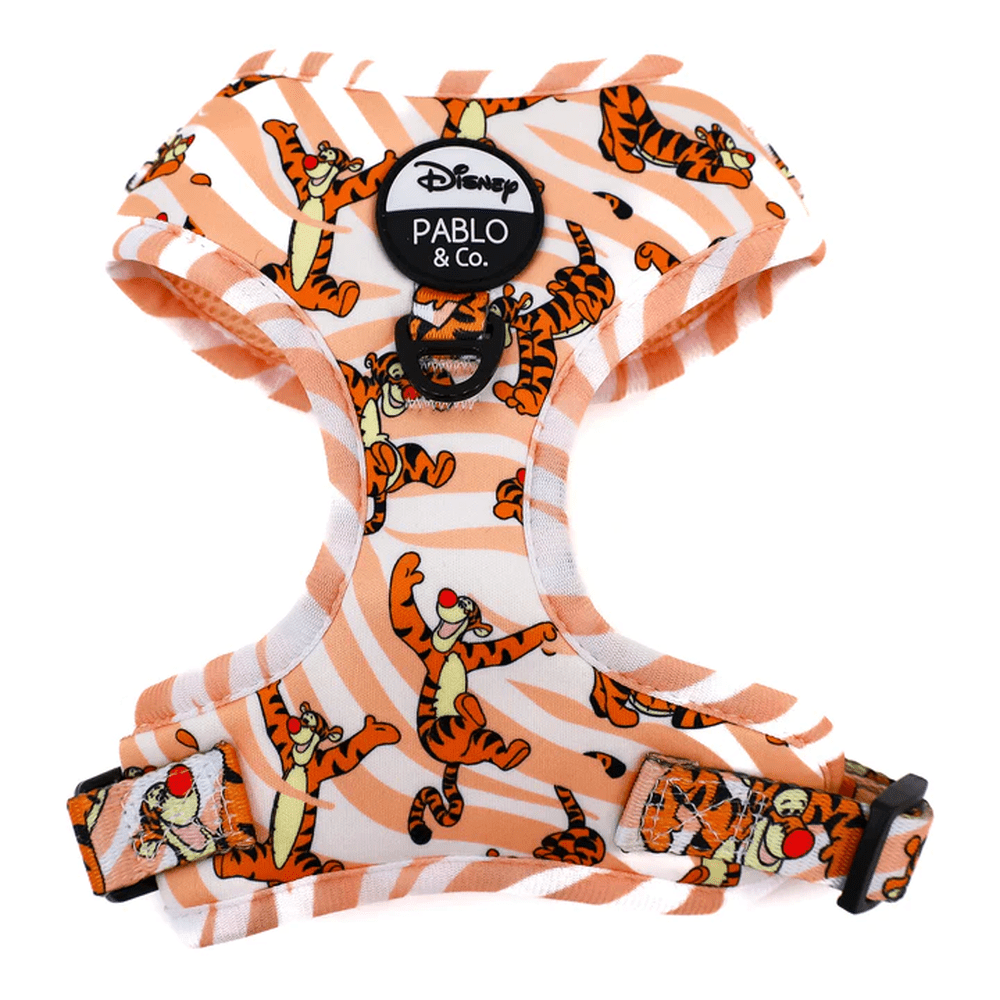 Pablo & Co One of a Kind Tigger: Adjustable Harness - Adjustable Harnesses from Pablo & Co Disney at DoggyTopia