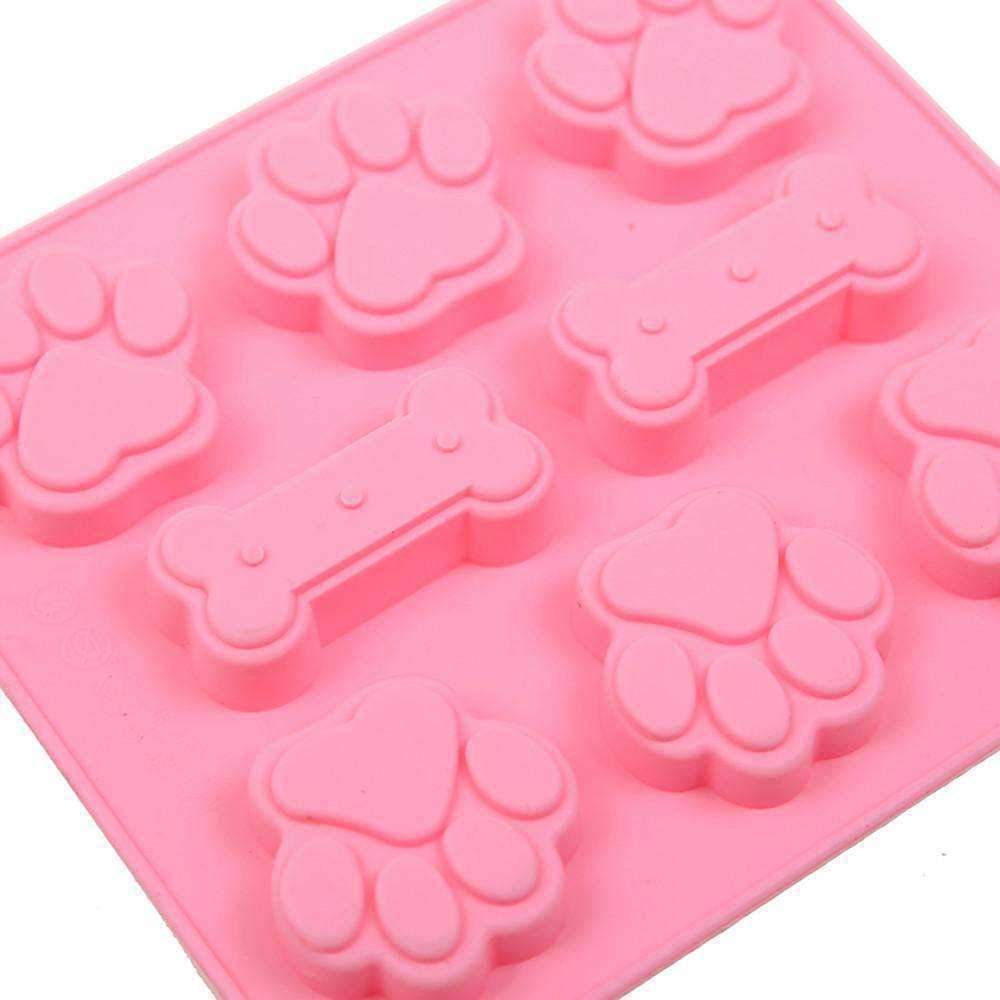 Paws and Bones Silicone Mould - Moulds from . at DoggyTopia
