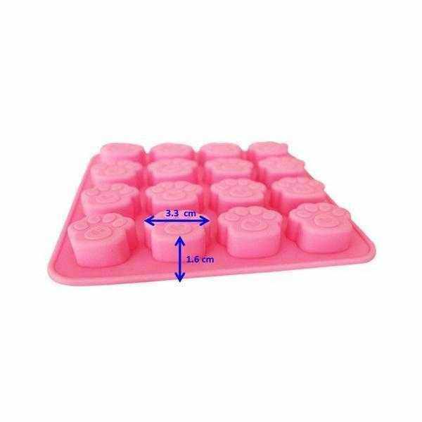 Silicone Ice Cube Tray - Paw Dog - SmallDoggyTopia