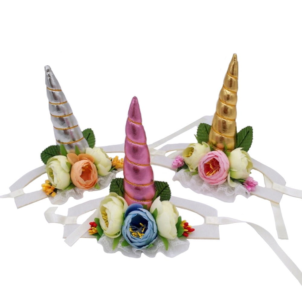 Unicorn Headpiece - Costumes from Halloween at DoggyTopia